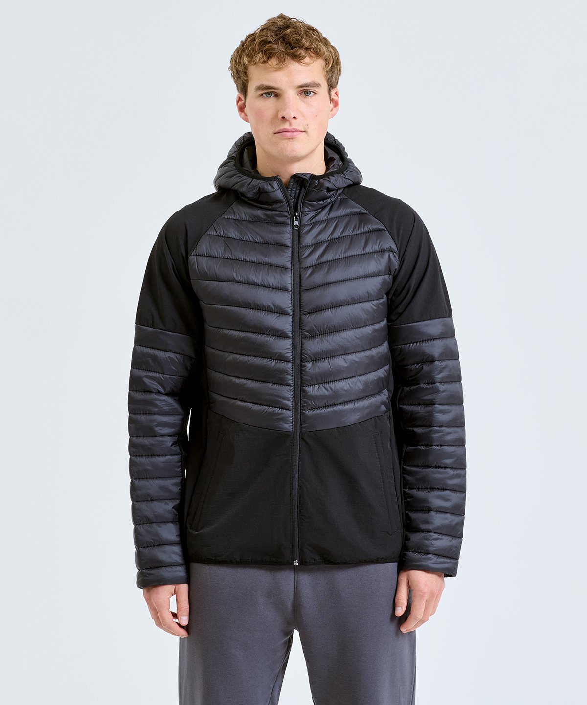 Men’s TriDri® insulated hybrid jacket