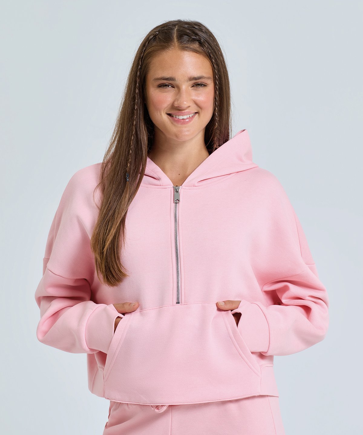 Women’s TriDri® half zip hoodie
