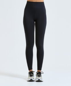 Women's TriDri® seamless "3D fit" multi-sport sculpt solid colour leggings