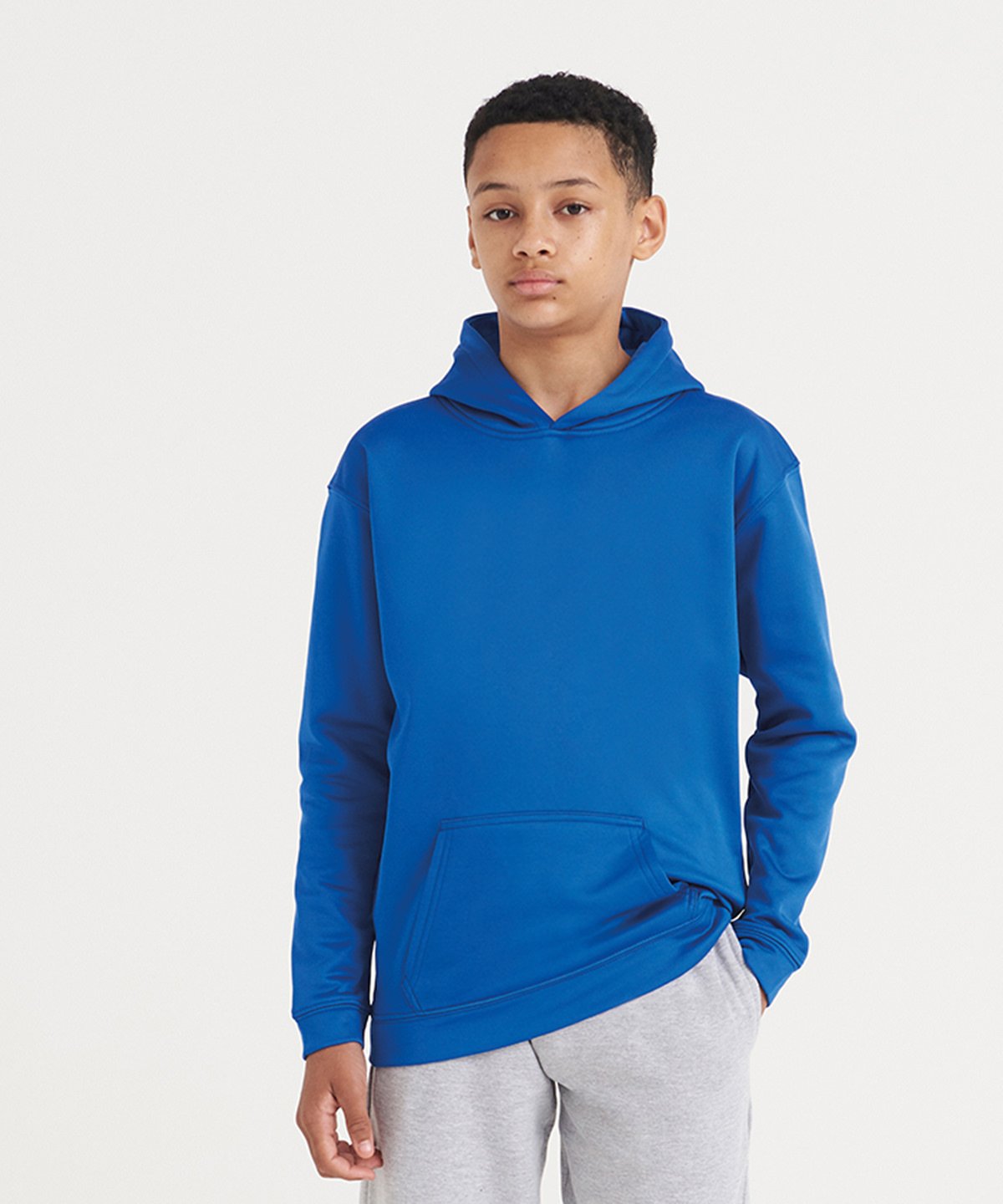 Kids sports polyester hoodie